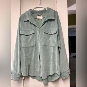 Ashley By 26 International Green Corduroy Jacket
